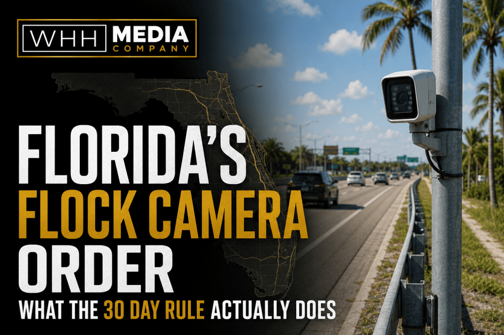 Florida Did Not Ban Every Flock Camera. Here Is What the 30 Day Order Actually&nbsp;Does
